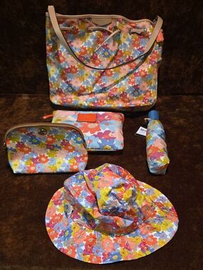 Coach Floral Accessories Set - Multi-Color
